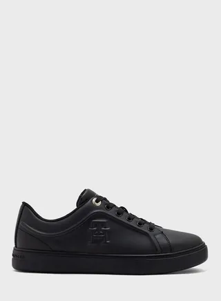 Casual Leather Cupsole Sneakers