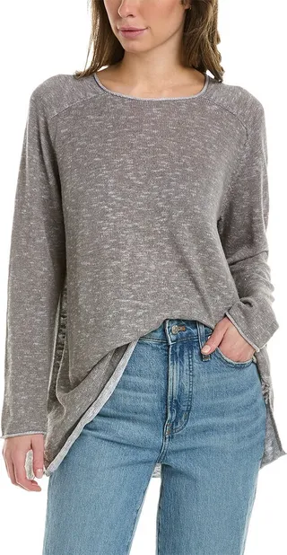 EILEEN FISHER Linen-Blend Tunic
