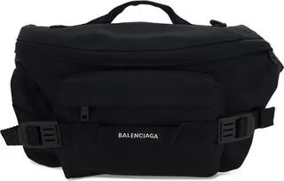 Balenciaga Logo Top Handle Belt Bag