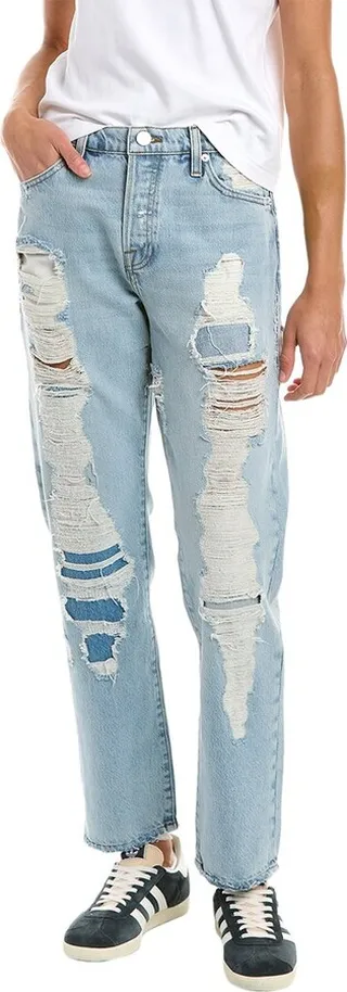 Frame Denim Le Slouch Drenched Jean