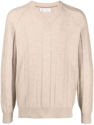 Ribbed Cashmere Jumper