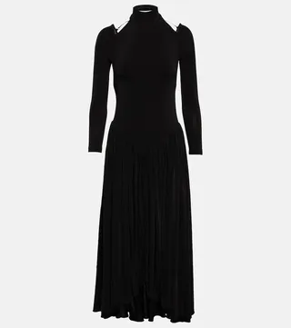 Dasa open-back crepe jersey midi dress