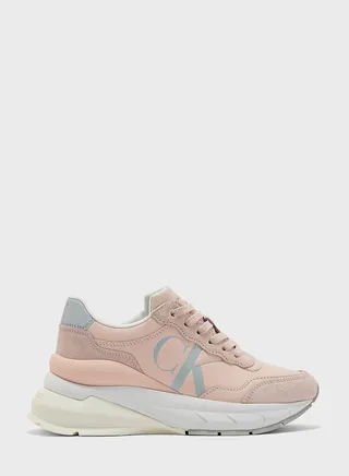 Wedge Runner Mix Sneakers