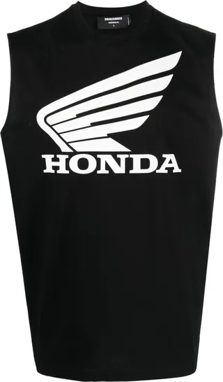 x Honda graphic-print tank top