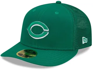 Men's Green Cincinnati Reds 2022 St. Patrick's Day On-Field Low Profile 59FIFTY Fitted Hat