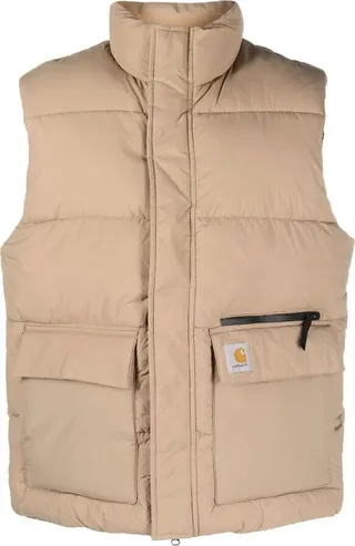 Logo-Patch Padded Gilet