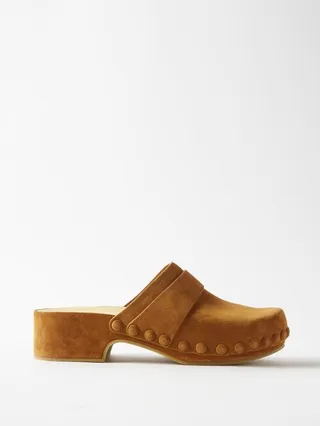 Joy Suede Clogs
