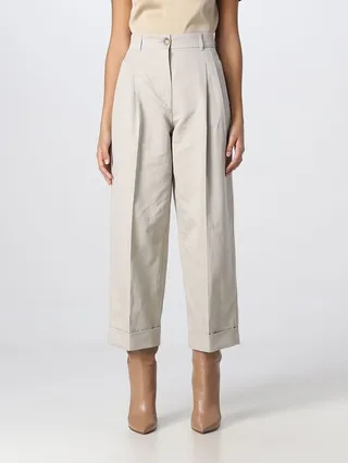 'S Max Mara Wide-Leg Cropped Trousers
