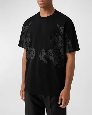 Men's Stifford Tonal Crest Cotton T-Shirt