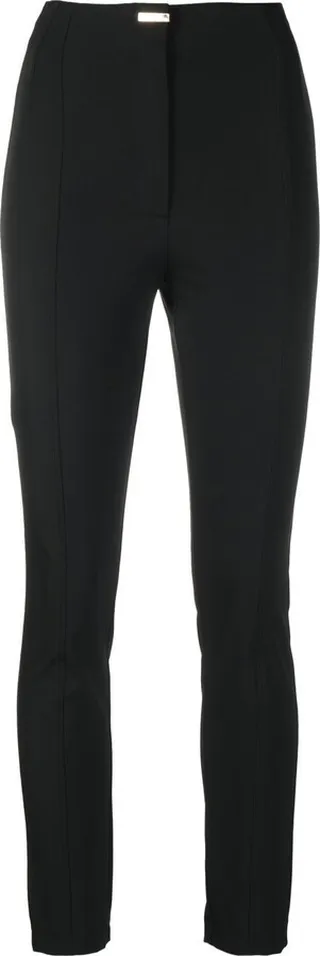 High-Waisted Cropped Trousers