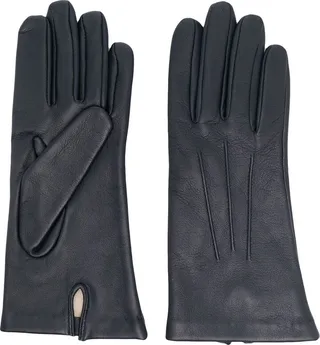 Stitch-Detail Lined Gloves