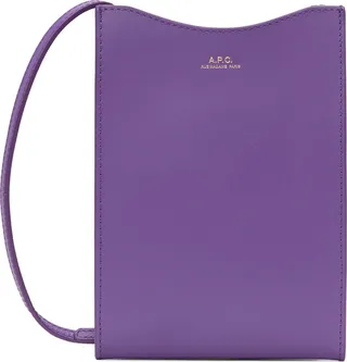 A.P.C. Purple Jamie Pouch