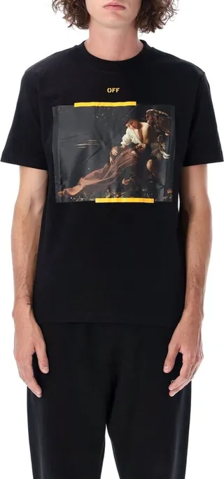 Off-White Logo Printed Crewneck T-Shirt
