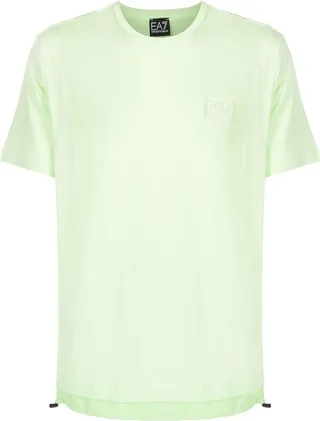 drawstring cotton T-Shirt