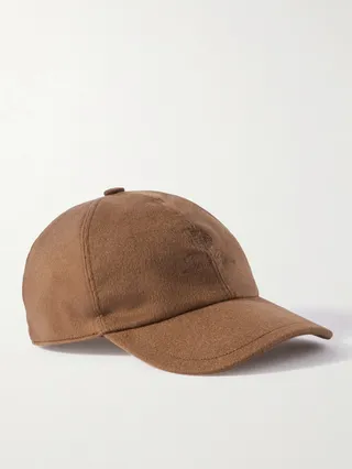 Logo-Embroidered Storm System® Baby Cashmere Baseball Cap