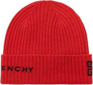 Givenchy Logo-Embroidered Knitted Beanie