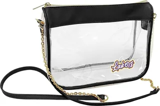 Women's Los Angeles Lakers Hype Stadium Crossbody Clear Bag