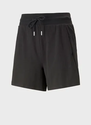 Power Color Block Summer High Waist Shorts
