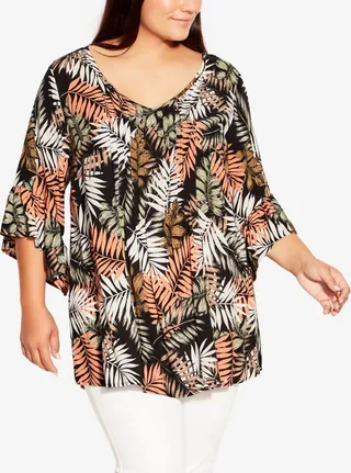 Plus Size Abby Pintuck Top