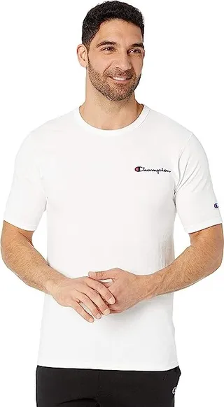 Champion Heritage Tee Graphics (White) Men's Clothing