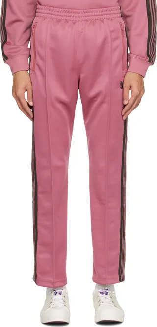 NEEDLES Pink Narrow Sweatpants