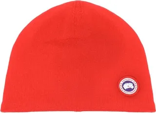Canada Goose Logo Patch Beanie