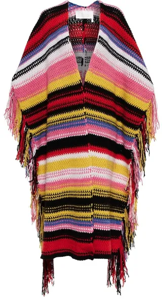 Cashmere and wool shawl