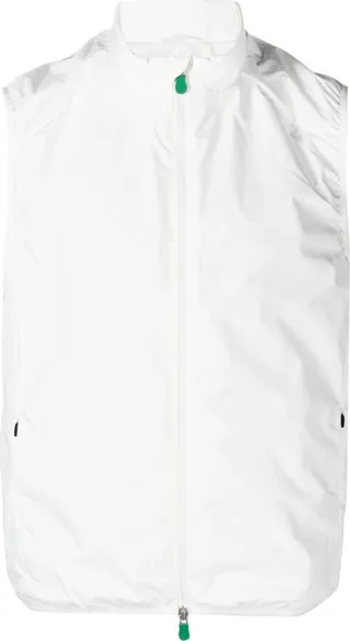 High Neck Zip-Up Gilet