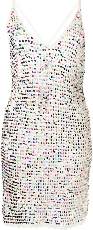 Elliana sequinned minidress