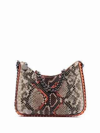 Falabella snakeskin-effect shoulder bag