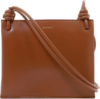 Jil Sander Logo Lettering Shoulder Bag