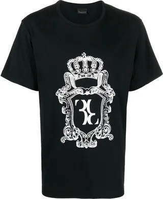 logo-print cotton T-shirt