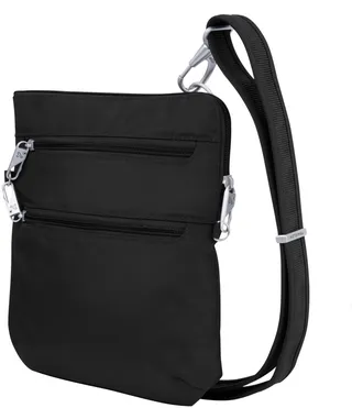 Travelon Anti-Theft Classic Slim Double Zip Crossbody