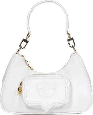 Chiara Ferragni Logo Embossed Vicky Bag