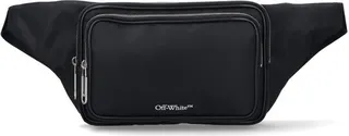 Off-White Logo Printed Zip-Up Belt Bag
