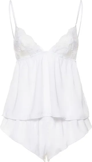 Marseille satin camisole & shorts set