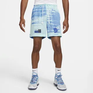 Nike Men's Standard Issue Mesh Basketball Shorts in Blue