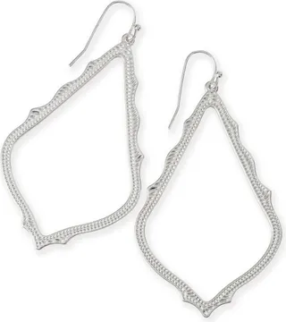 Sophee Drop Earrings in Silver