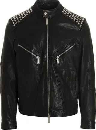 Studded Leather Jacket