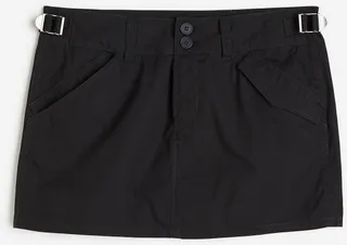 Low-waist Utility Skirt
