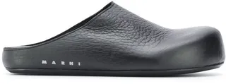 Slip-On Leather Clogs