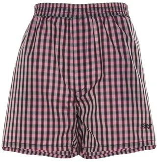 Philosophy Di Lorenzo Serafini Gingham Checked Shorts