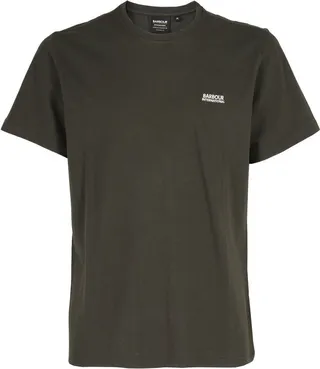 Barbour Logo Printed Crewneck T-Shirt