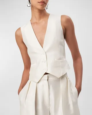 Foxy Cutaway Suiting Vest