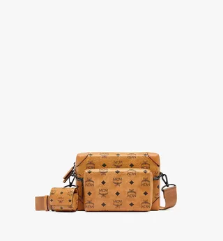 Klassik Multifunction Crossbody in Visetos