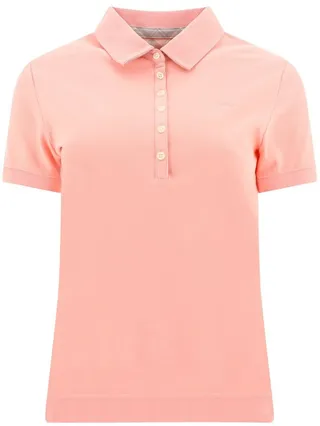 Barbour Buttoned Short Sleeved Polo Shirt