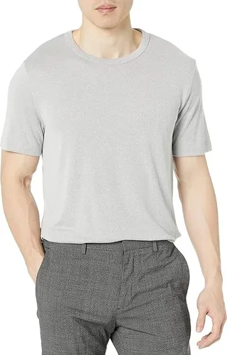 Theory Essential Tee Anemone Milano (Grey Multi) Men's Clothing
