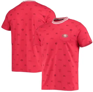 Men's Tommy Hilfiger Scarlet San Francisco 49ers Essential Pocket T-shirt