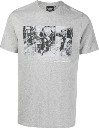 graphic-print short-sleeve T-shirt