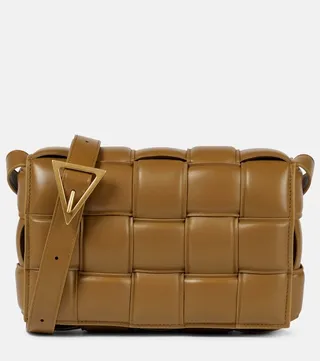 Padded Cassette leather shoulder bag